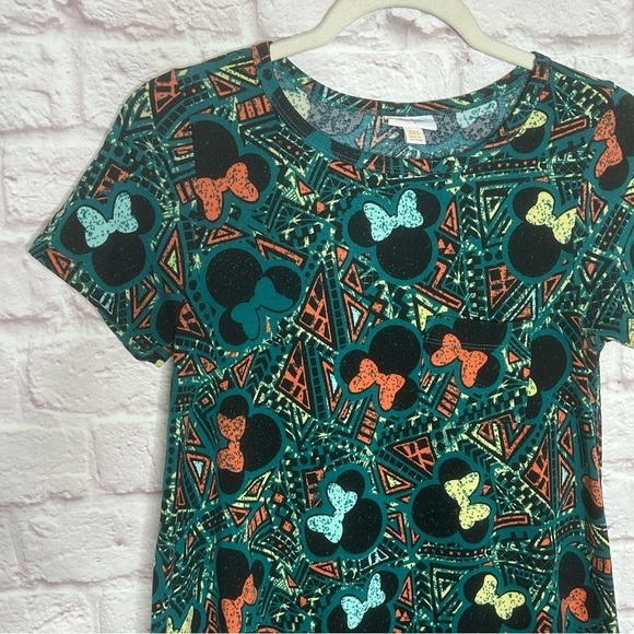 Disney Lularoe Minnie Mouse Printed Carly Dress - Picture 6 of 9